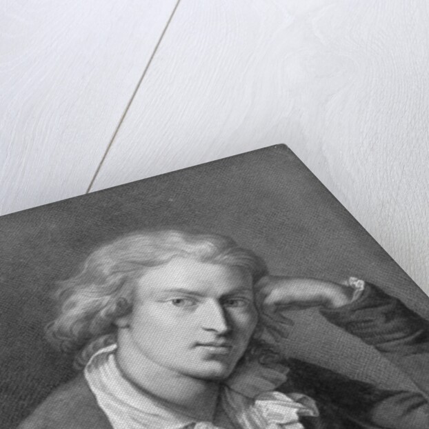 Print of Friedrich Schiller by Anonymous