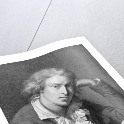 Print of Friedrich Schiller by Anonymous