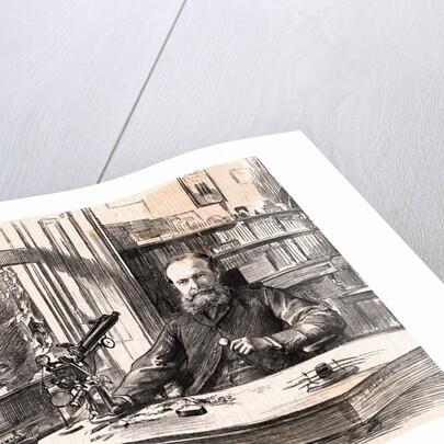 Sir John Lubbock with Microscope by Anonymous