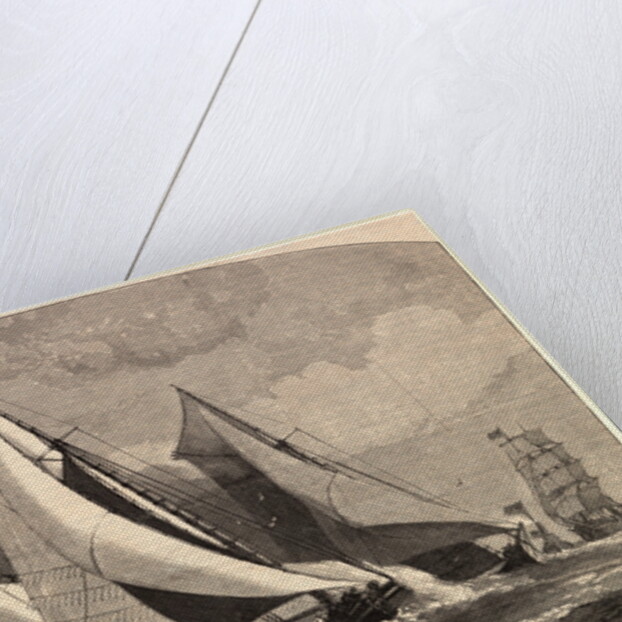 Yachting Race in 1881 by Anonymous