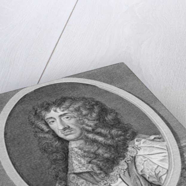 Portrait Of King Charles II of England by Anonymous