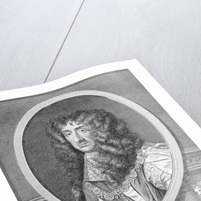 Portrait Of King Charles II of England by Anonymous