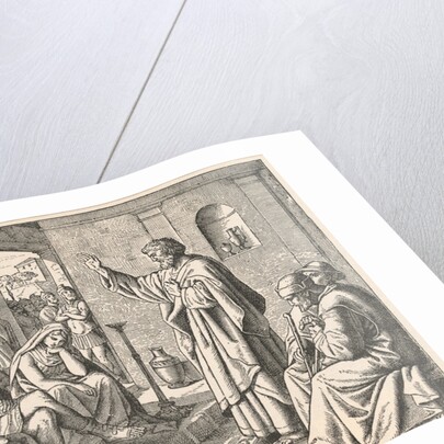 Saint Peter Blessing Cornelius and Family Members by Anonymous