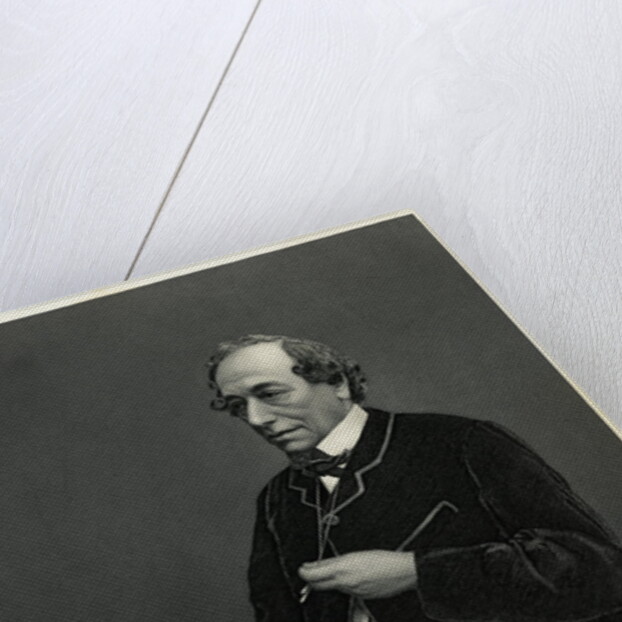 Engraving of Benjamin Disraeli by Anonymous