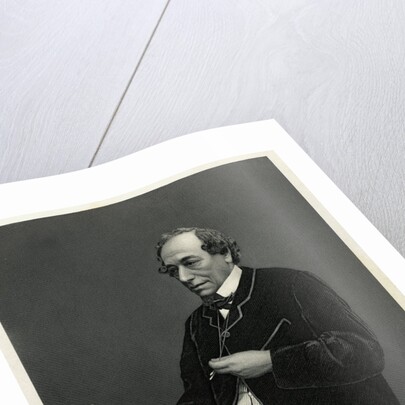 Engraving of Benjamin Disraeli by Anonymous