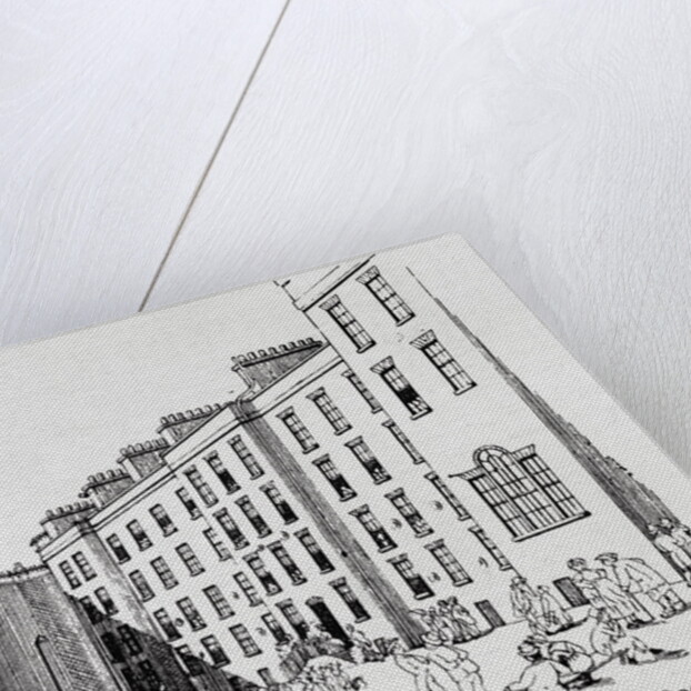 Interior of a Debtors' Prison, The Fleet Illustration by Anonymous