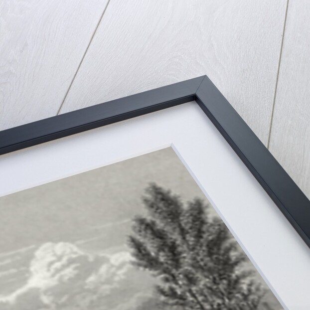 Hillside and Distant View of Birmingham, England by Anonymous