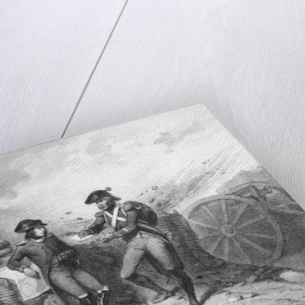 Napoleon and His Party Resting at Encampment by Anonymous