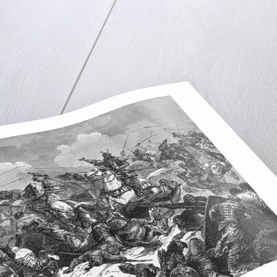 Japanese Soldiers Fighting Mongols by Anonymous
