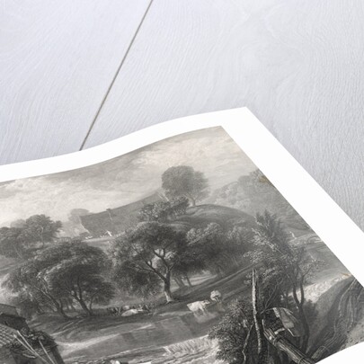 An English Country Scene by Anonymous