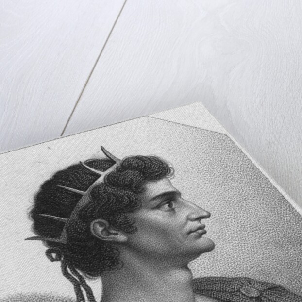 Profile Illustration of Augustus Caesar by Anonymous