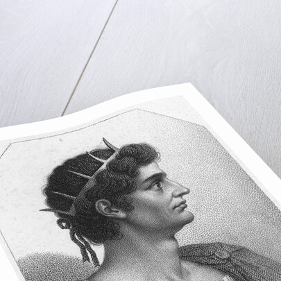 Profile Illustration of Augustus Caesar by Anonymous