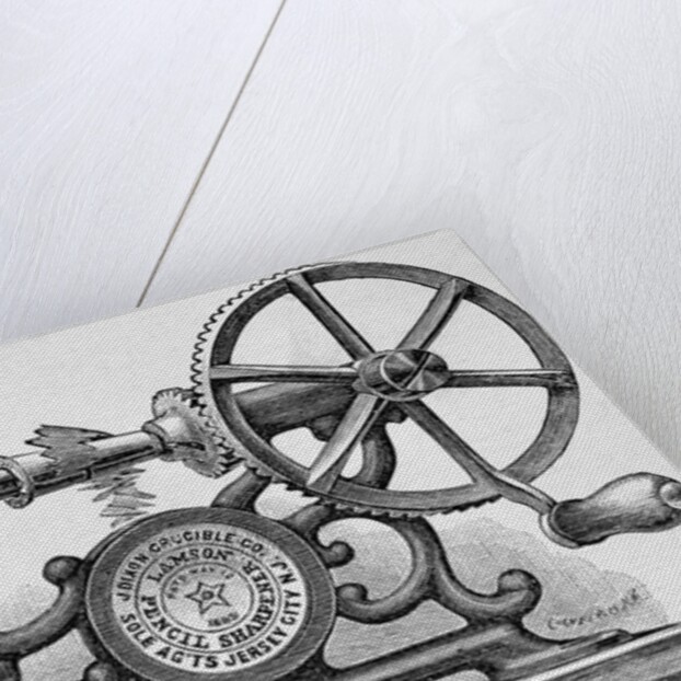 Illustration of Lead Pencil Sharpener by Anonymous
