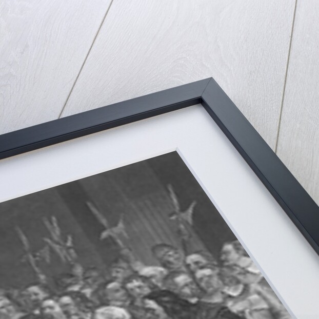 Oliver Cromwell Refusing Crown of England by Anonymous