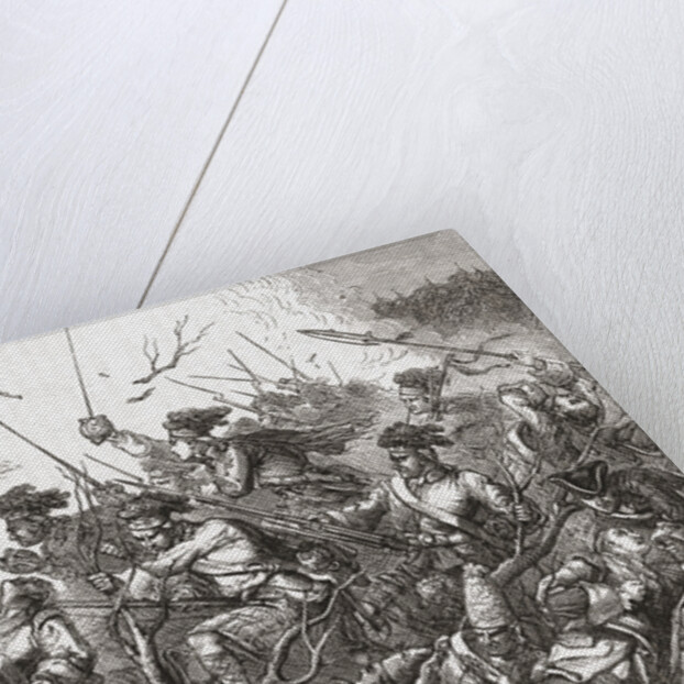 Battle of Ticonderoga by Anonymous