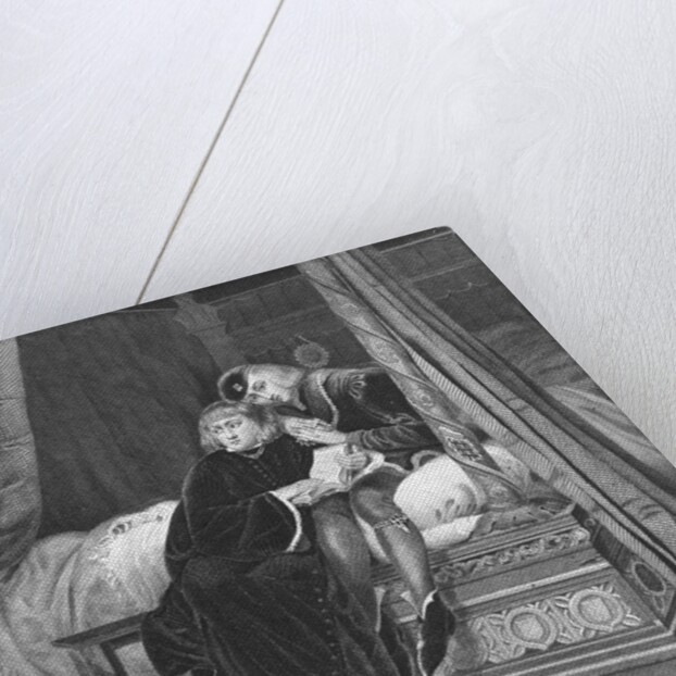 Brothers Cowering in Bedroom by Anonymous