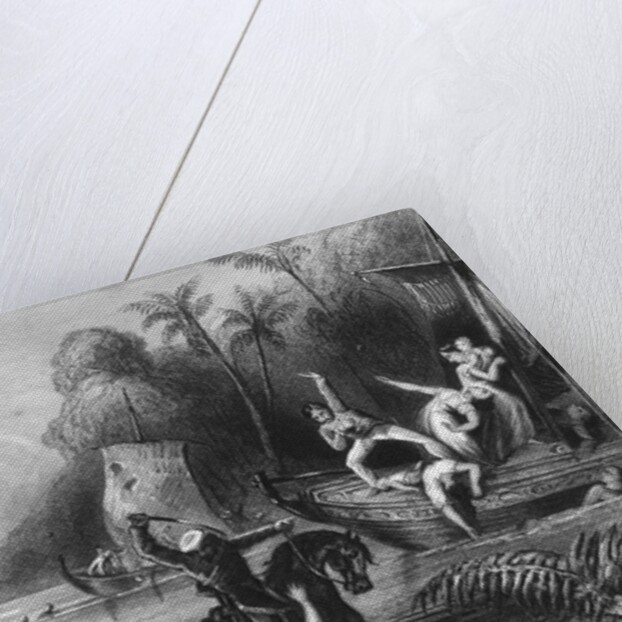 Illustrated Scene at the Sepoy Mutiny by Anonymous