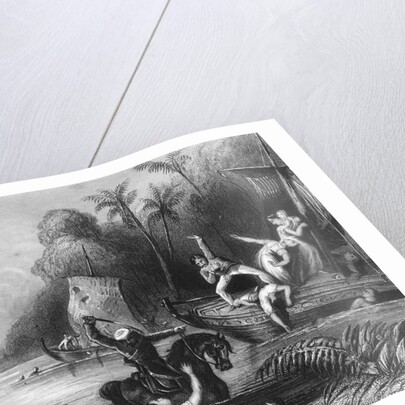 Illustrated Scene at the Sepoy Mutiny by Anonymous