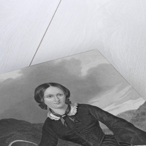 Portrait of Charlotte Bronte by Anonymous