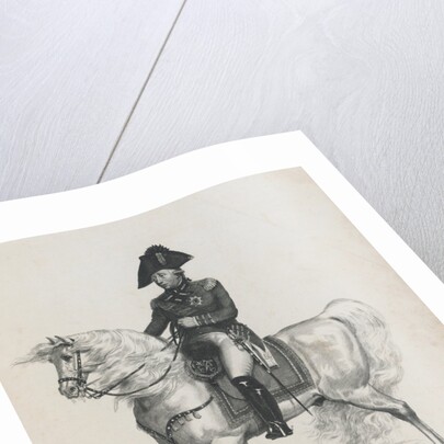 King George III on His Horse by Anonymous