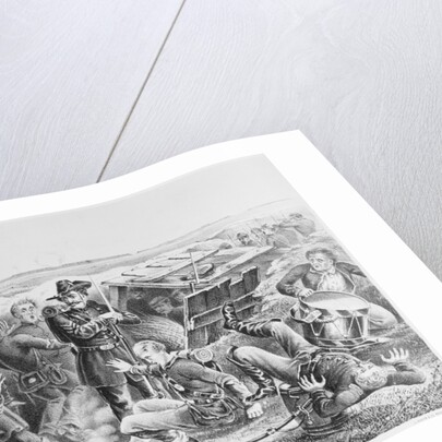 The Interrupted Game Illustration by Anonymous