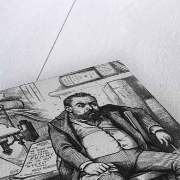 Thomas Nast Trying To Come Up W/Cartoon by Anonymous