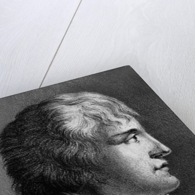 Profile of Giovanni Battista Pergolese by Anonymous