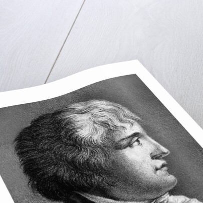 Profile of Giovanni Battista Pergolese by Anonymous