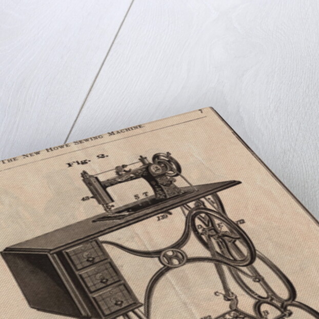 Howe Sewing Machine by Anonymous