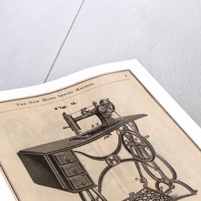 Howe Sewing Machine by Anonymous