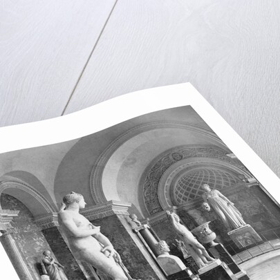 Statues of Gladiators in the Louvre Museum by Anonymous