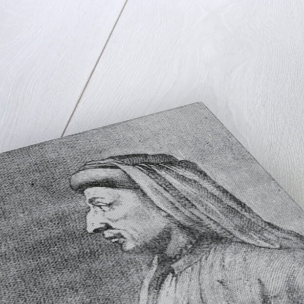 Profile Drawing of Early Architect Fillippo Brunelleschi by Anonymous