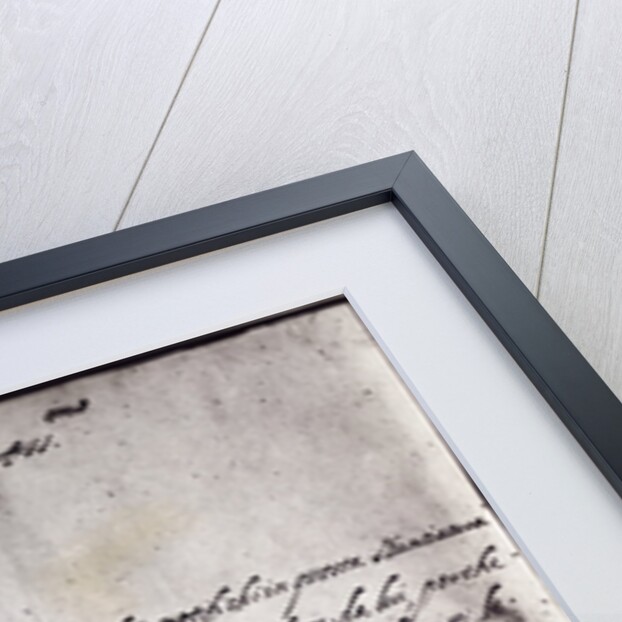 Letter in Script by Anonymous