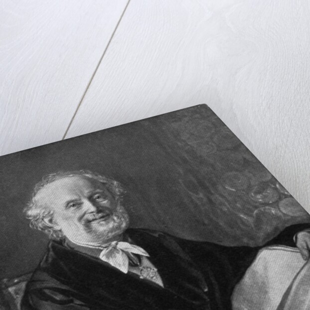 Wilhelm E. Weber Paging Through Book by Anonymous