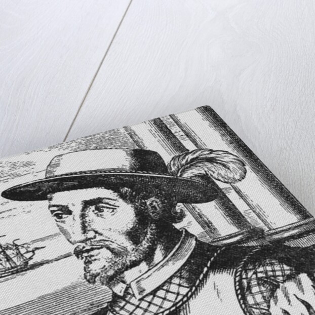 Portrait of Spanish Explorer Juan Ponce De Leon by Anonymous