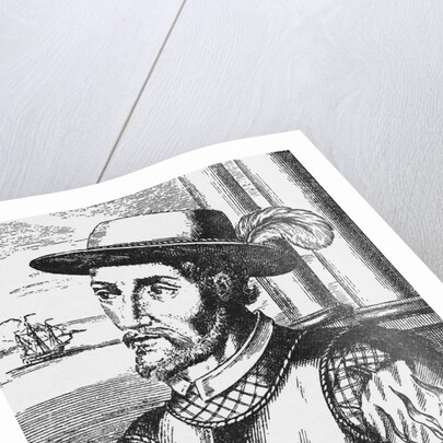 Portrait of Spanish Explorer Juan Ponce De Leon by Anonymous