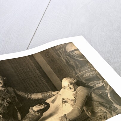 King Gustav III of Sweden with Brother Carl XIII by Anonymous