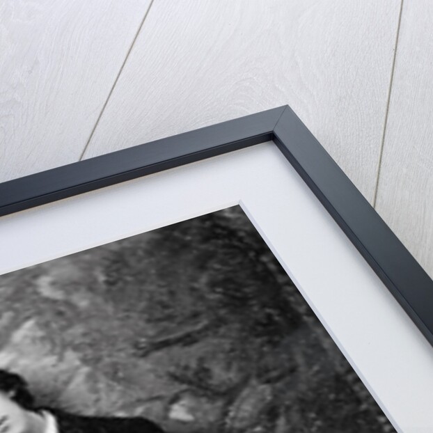 Oscar Wilde Leaning Against Wall by Anonymous