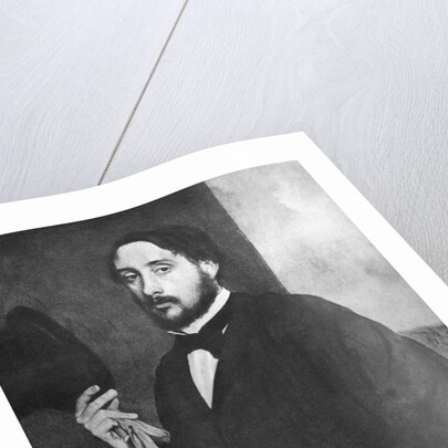 Self-Portrait of Impressionist Painter Edgar Degas by Anonymous