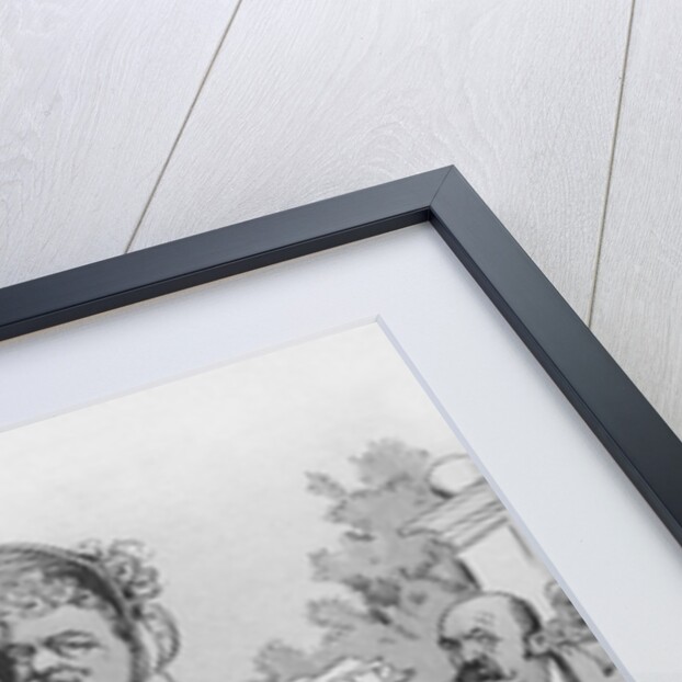 Polit Cartoon/G Cleveland In Hoop Skirt by Anonymous