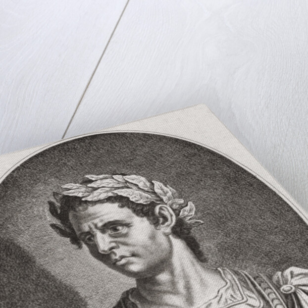 Roman Emperor Tiberius in Headdress by Anonymous