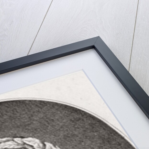 Roman Emperor Tiberius in Headdress by Anonymous