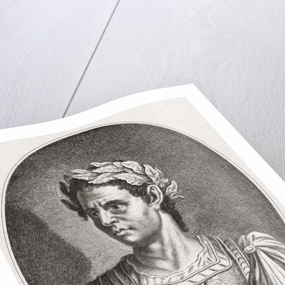 Roman Emperor Tiberius in Headdress by Anonymous