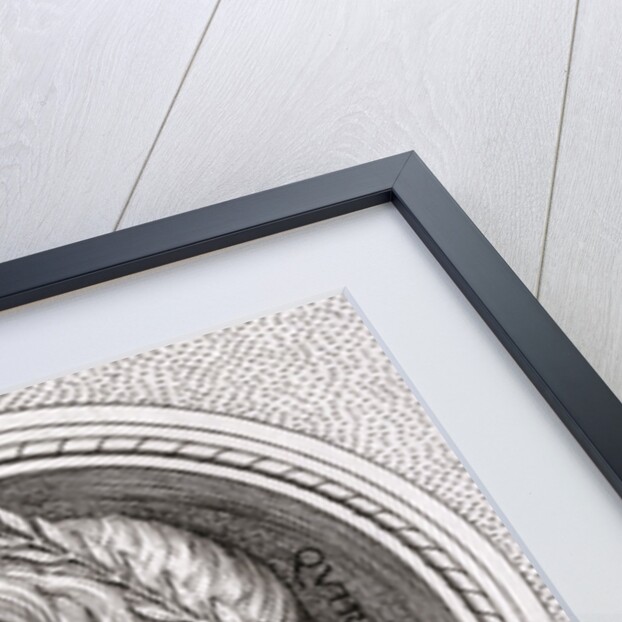 Profile Illustration of Romulus, the First Roman King by Anonymous