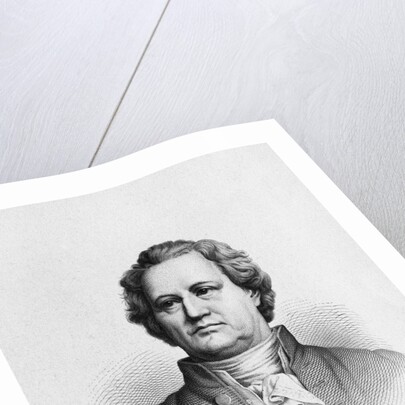 Illustration of Poet Johann Wolfgang von Goethe by Anonymous