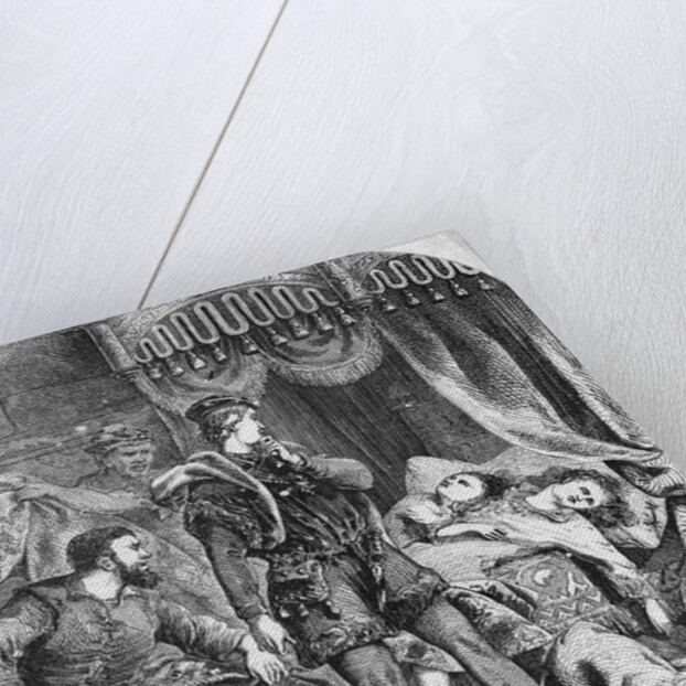 Nobleman Viewing Dead Bodies by Anonymous