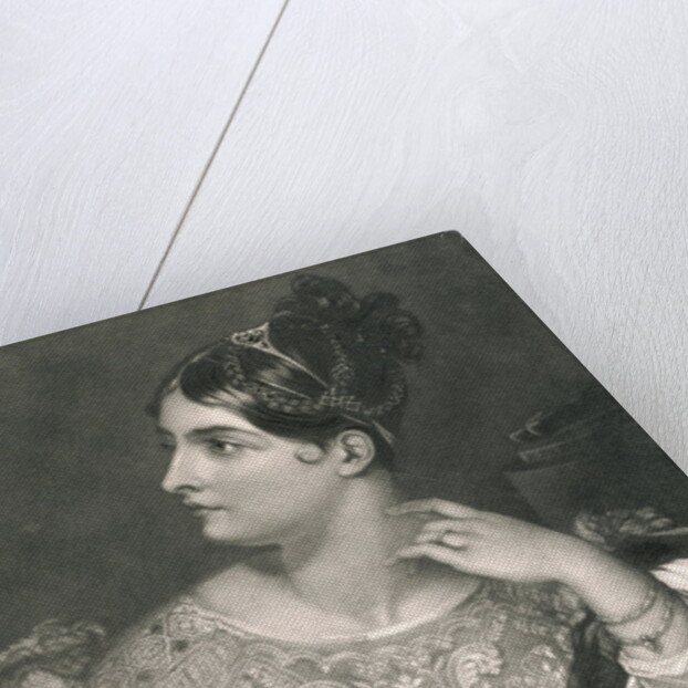 Poet Caroline Norton by Anonymous