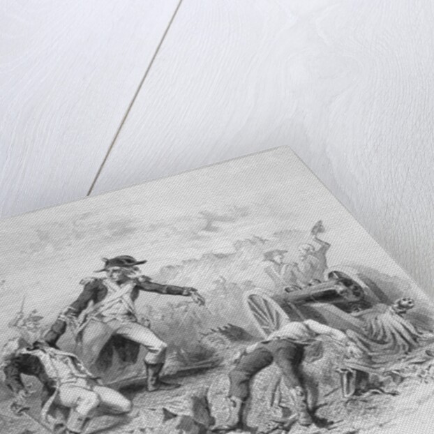 War Scene Between French and Other European Factions by Anonymous