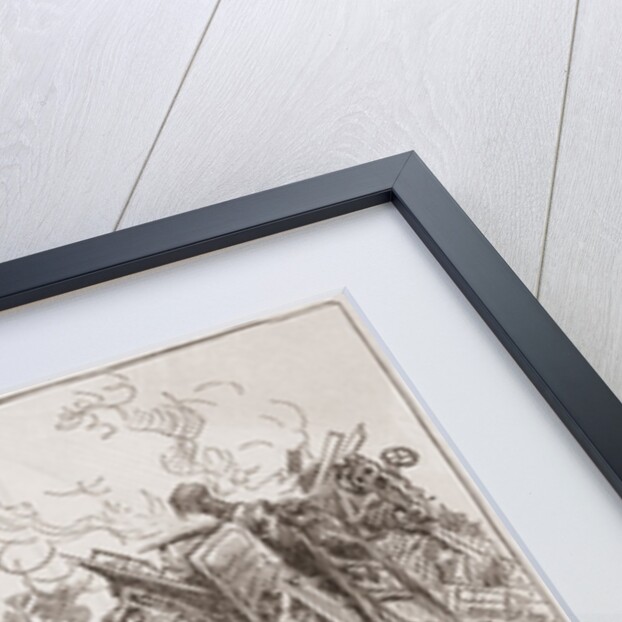 Cartoon Criticizing Railroad Safety by Anonymous