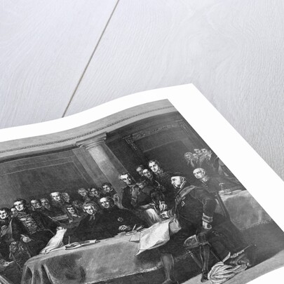 Queen Victoria and Council in Conference by Anonymous